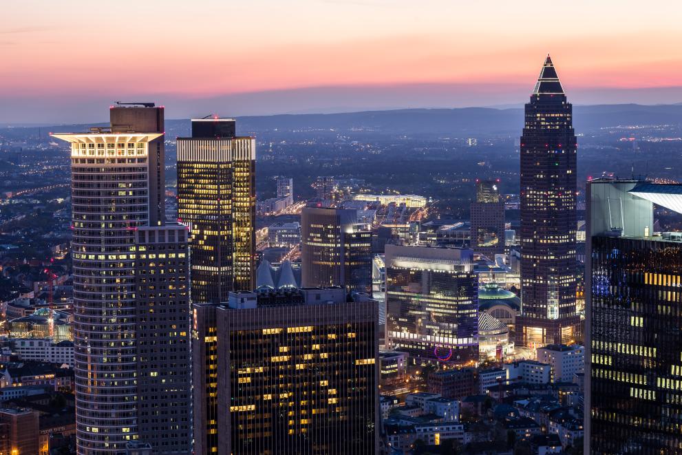 Frankfurt Sunset Messeturm